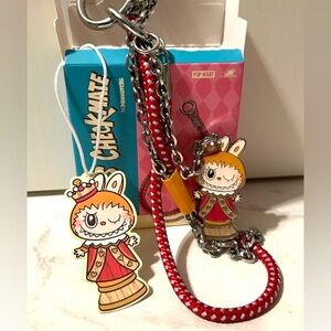 Pop Mart Labubu - The Monsters:  Let’s Checkmate the Queen Keychain Pendant